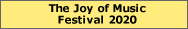 Joy of Music Festival 2020, Chopin, Piano, Classic Music
