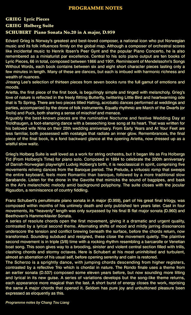 programme notes