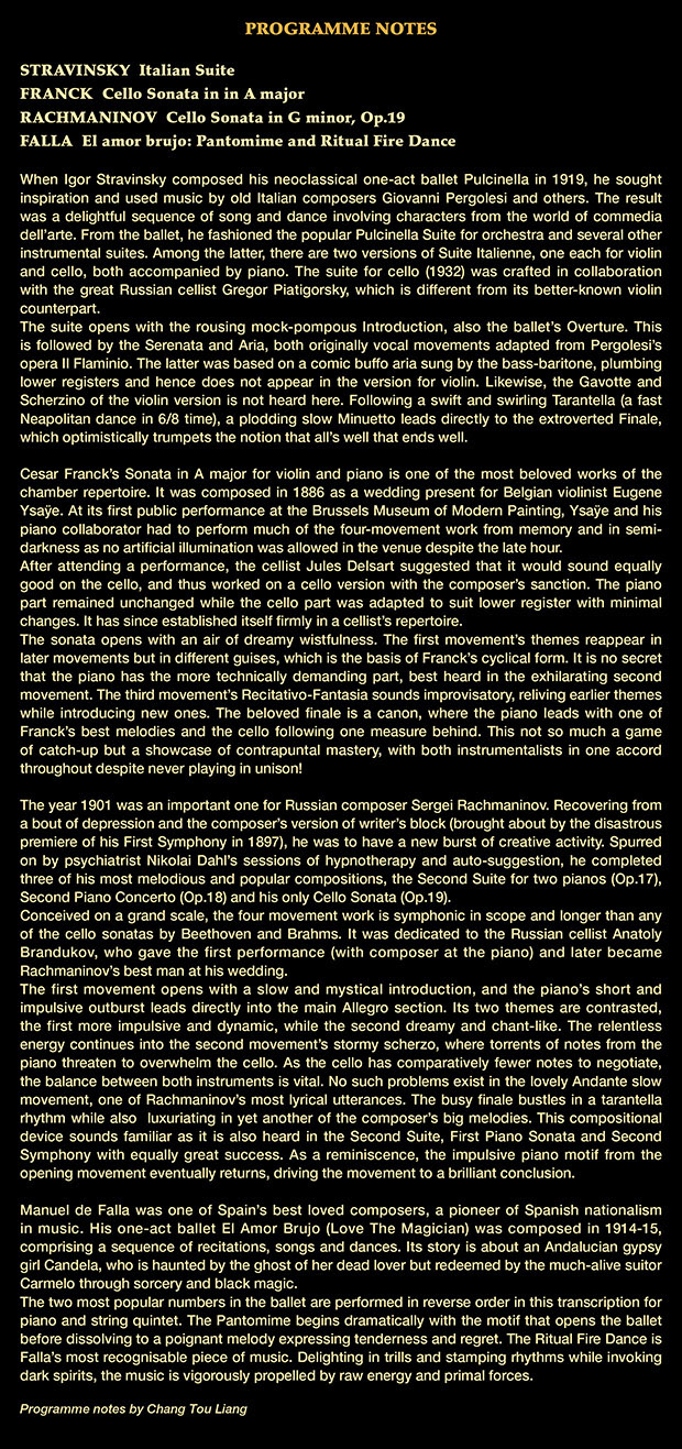 programme notes